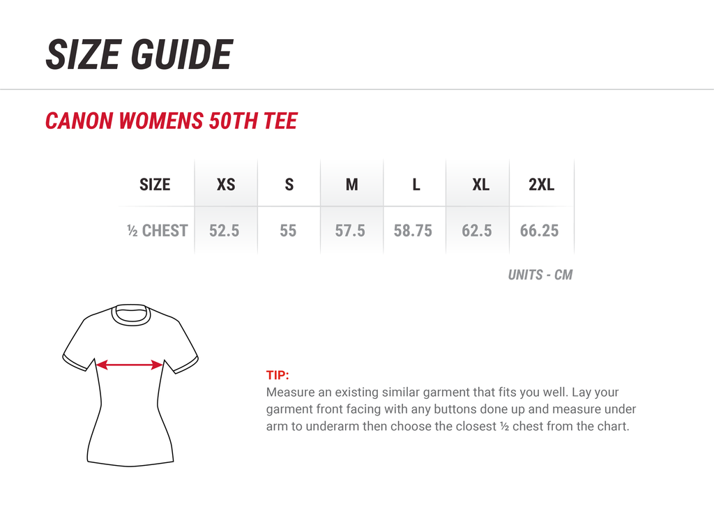 Women's 50th Anniversary Tee