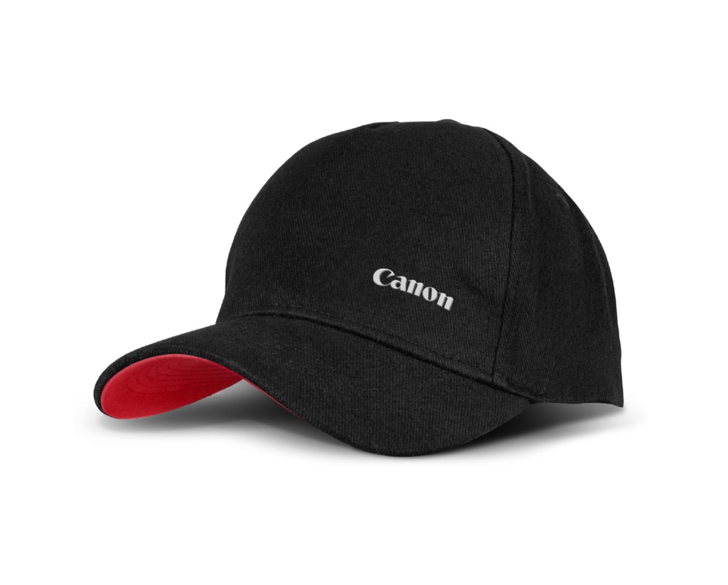 Red and Black Canon Cap